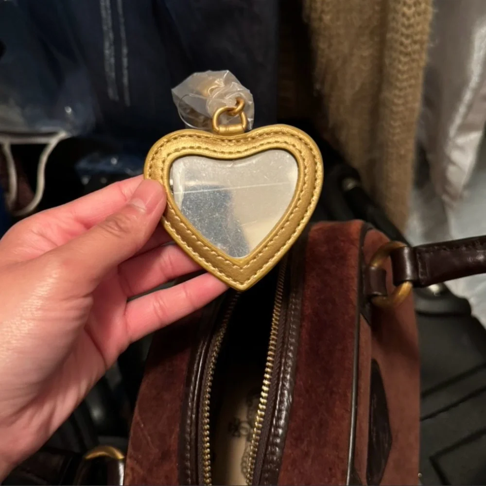 Juicy Couture Brown Suede Dome Handbag - Picture 4 of 6